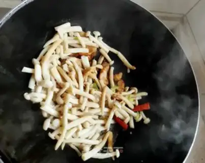 Make Meatloaf, white mushrooms step 11