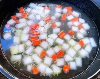 Make Pork carrot meatball soup step 6