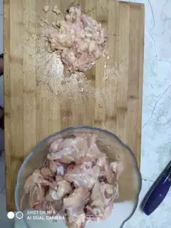 Make Orrian chicken fork bone step 1