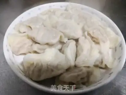 Make Celery mushroom dumplings step 6