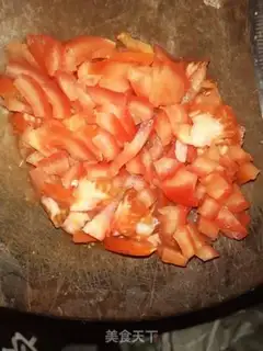 Make Tomato fried eggs step 1