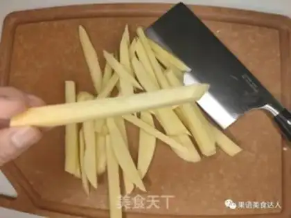 Make Tasty fries step 3