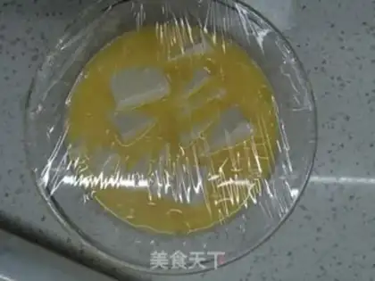 Make Tofu tofu steamed eggs step 4