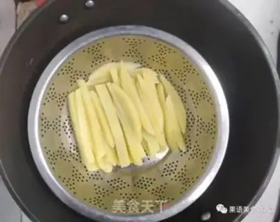 Make Tasty fries step 6