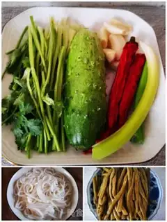 Make The sour rice powder step 0