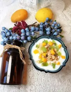 Make Homemade fruit yogurt step 3