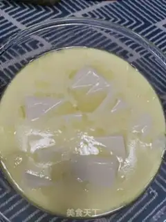 Make Tofu tofu steamed eggs step 10