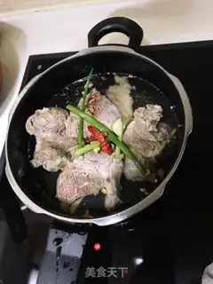 Make Beef pine moss step 0