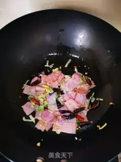 Make Bacon fried organic vegetables step 6