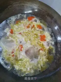 Make Soup with green eggs step 7