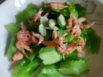 Make Seameat with bitter melons step 5