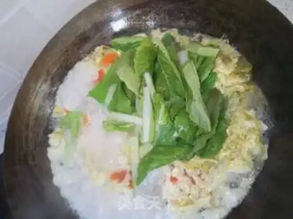 Make Soup with green eggs step 8