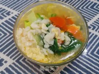 Make Soup with green eggs step 12
