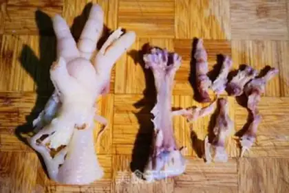 Make Sour chicken claws step 4