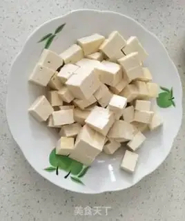 Make Spicy tofu step 2