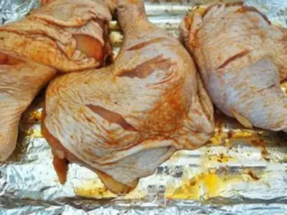 Make Orléans roasted chicken legs step 7