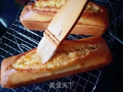 Make A pound cake of clot nuts step 10
