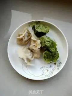 Make Cream shrimp sour dumplings step 0