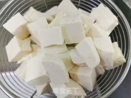 Make Spicy tofu step 0