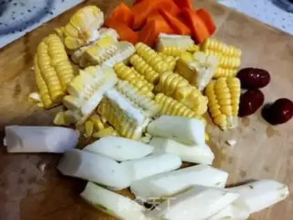 Make Corn Mountain pharmaceuum soup step 4