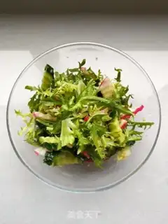 Make Sesame sauce vegetable salad step 9