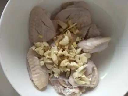 Make Homemade chicken wings step 2