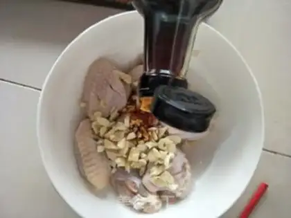 Make Homemade chicken wings step 3