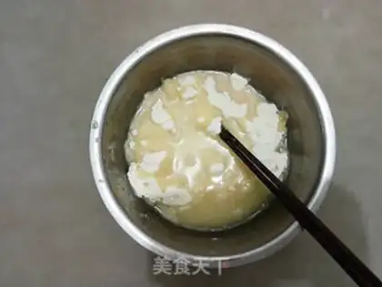 Make Peach candy step 1