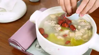 Make Gold soup chicken step 3