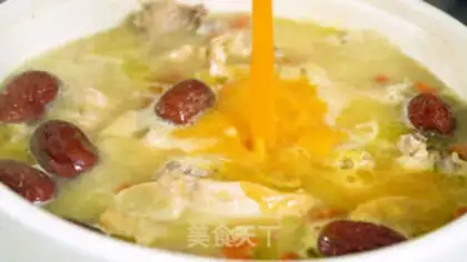 Make Gold soup chicken step 6