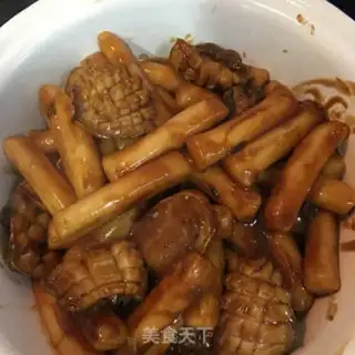 Make Abalone fried cake step 5