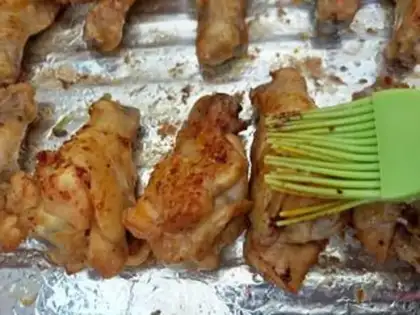 Make Orléans roasted wings step 12