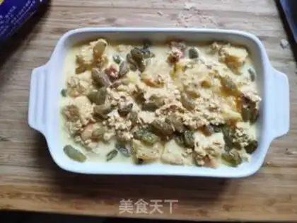 Make oatmeal bread pudding step 7
