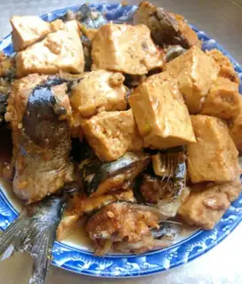 Make Blue fish tofu step 3