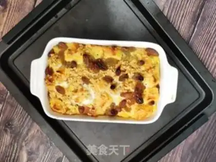 Make oatmeal bread pudding step 8