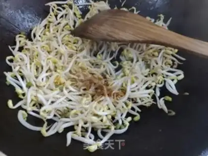 Make Jealousy bean sprouts step 5