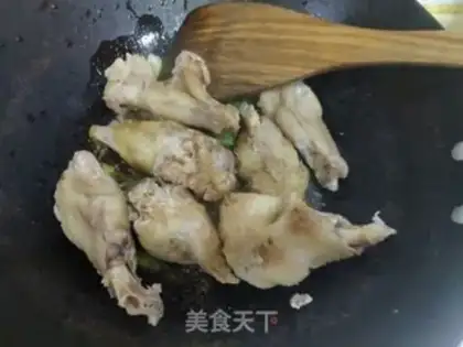 Make Chicken wings and potatoes step 3