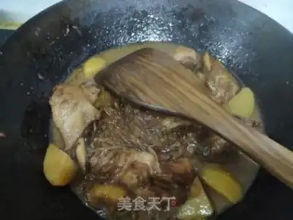 Make Chicken wings and potatoes step 6