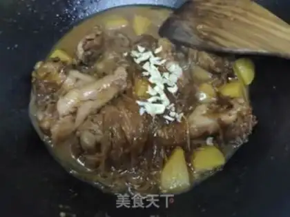 Make Chicken wings and potatoes step 8