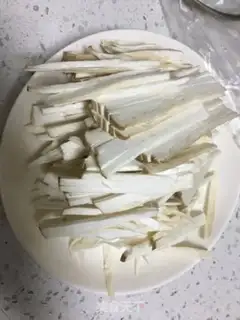 Make Fish apricot mushroom step 1