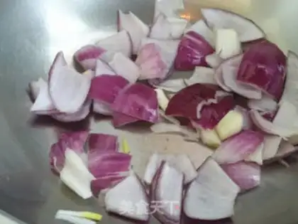 Make Egg carrot onions step 5