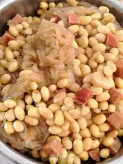 Make Beans fan step 7