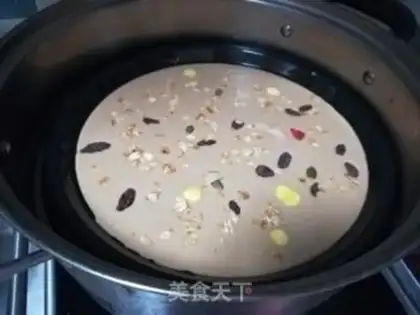 Make Red rice cake step 8