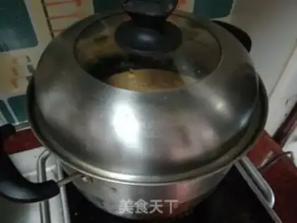 Make Red rice cake step 9