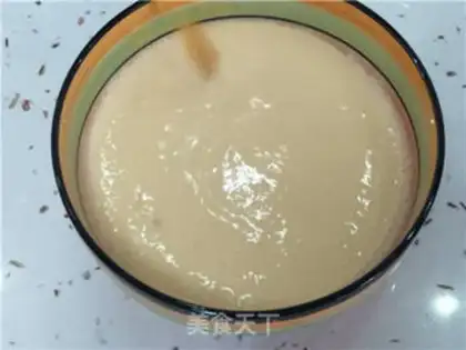 Make Egg tofu step 4