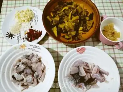 Make Spicy sourfish step 2