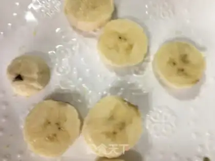 Make Banana jam sandwich step 1