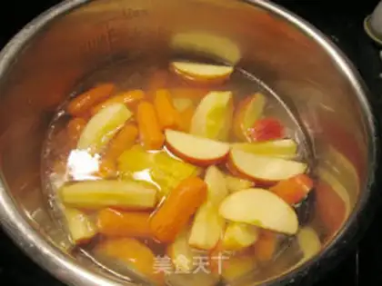 Make Pork bone apple corn soup step 5