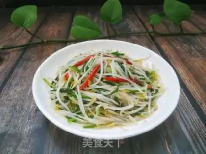 Make Soccer bean sprouts step 9