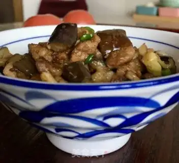 Make Meat and eggplant step 16